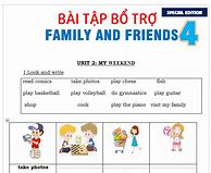 Bài Tập Bổ Trợ Tiếng Anh 2 Family And Friends